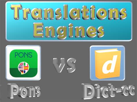 PONS translations .